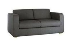 Habitat Porto Regular Fabric Sofa - Charcoal